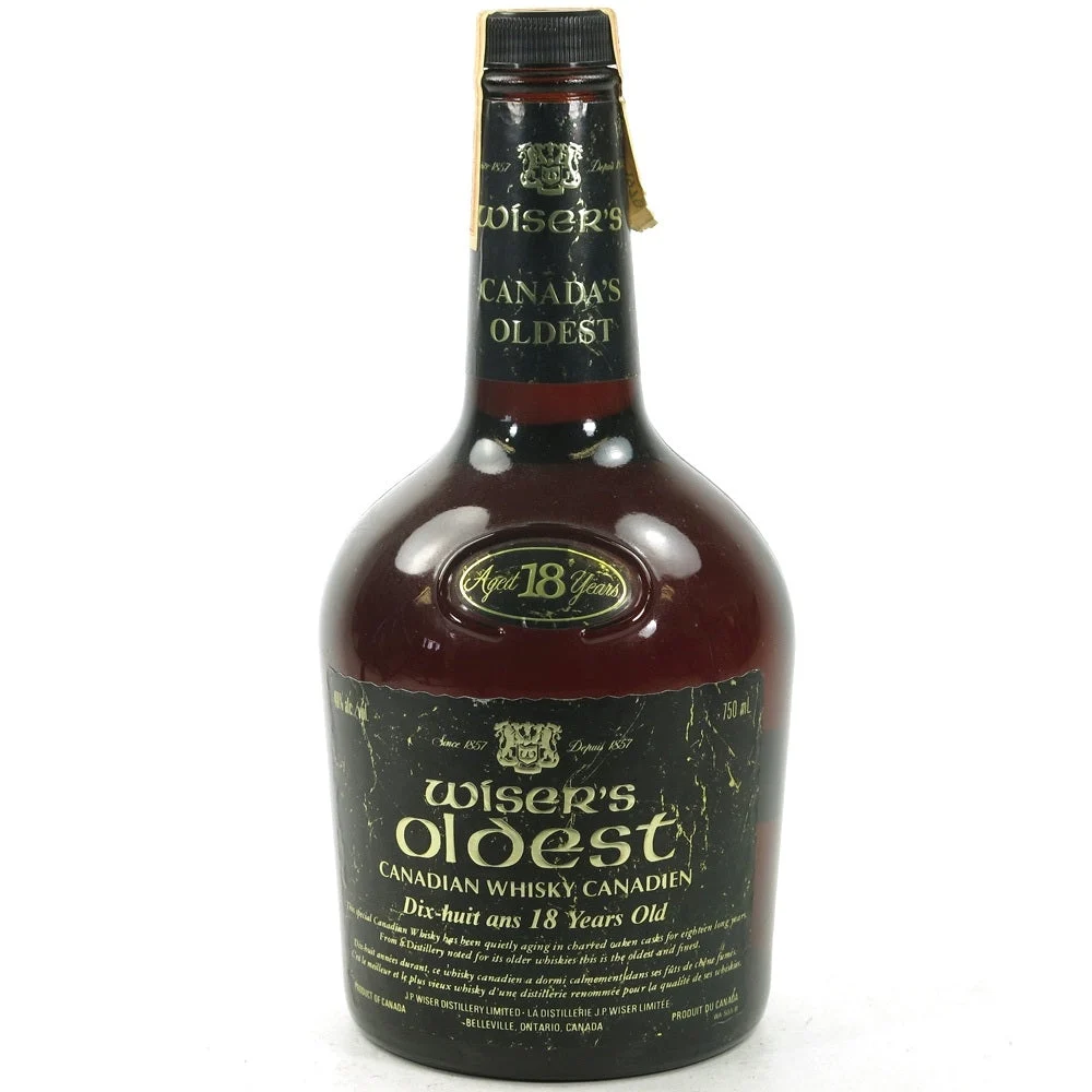 Wiser’s Oldest 18 Year Old 1970 Canadian Whisky - Whiskey