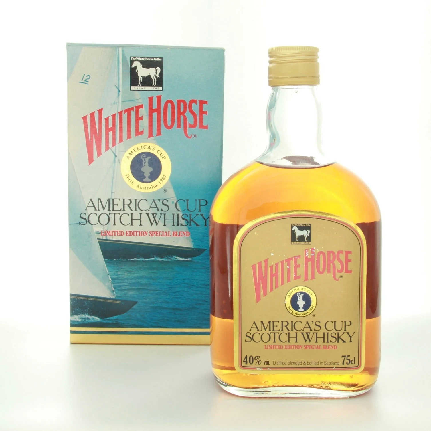 White Horse America’s Cup Scotch Whisky - Whiskey