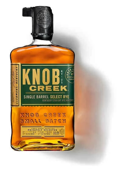 Knob Creek Rye Single Barrel V#768335 - Bourbon Enthusiast 5/20 "6 Year Old Select" Whiskey