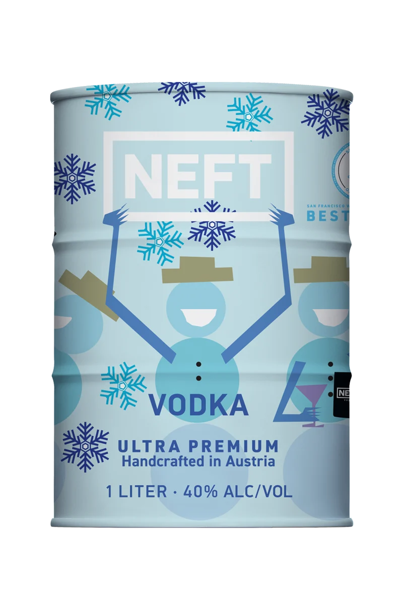Neft Ultra Premium Holiday Barrel Vodka | 1L