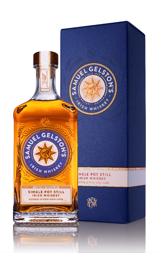 Samuel Gelston’s Finished in Pinot Noir Casks Pot Still Irish Whiskey | 700ML