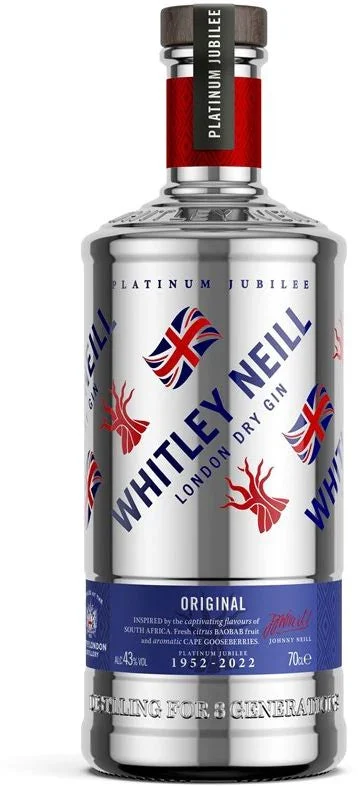 Whitley Neill Platinum Original Gin | 700ML