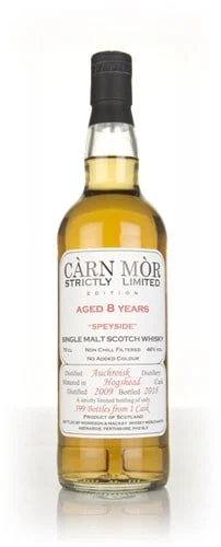 Auchroisk 8 Year Old 2009 - Strictly Limited (Carn Mor) Scotch Whisky | 700ML