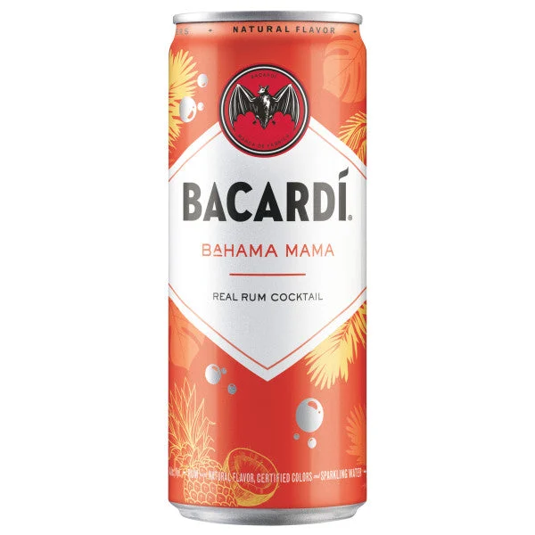 Bacardi Bahama Mama Real Rum Cocktail | 4*355ML