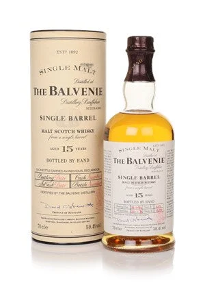Balvenie 15 años 1978 (barrica 613) Whisky escocés de un solo barril | 700ML