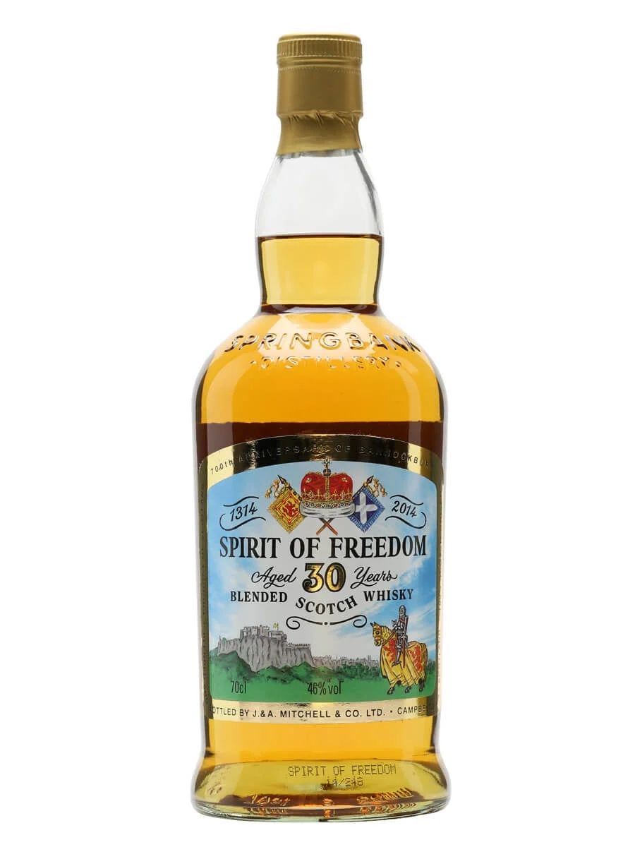 Spirit of Freedom 30 Year Old (Springbank) Blended Scotch Whisky | 700ML - Whiskey