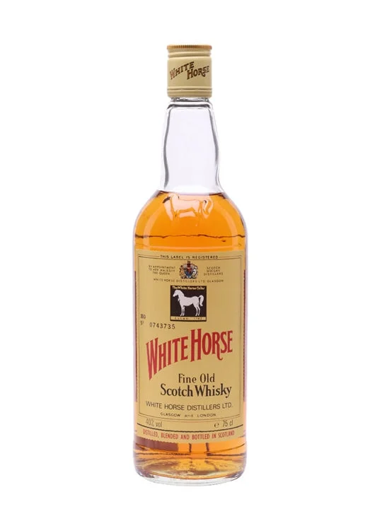 White Horse ES 1935460 (Bottled 1980s) Fine Old Scotch Whisky - Whiskey