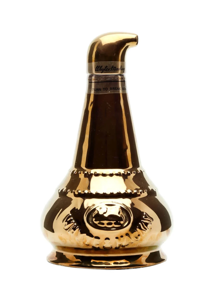 Whyte & Mackay Deluxe 12 Year Old Pot Still Decanter Scotch Whisky | 1L - Whiskey