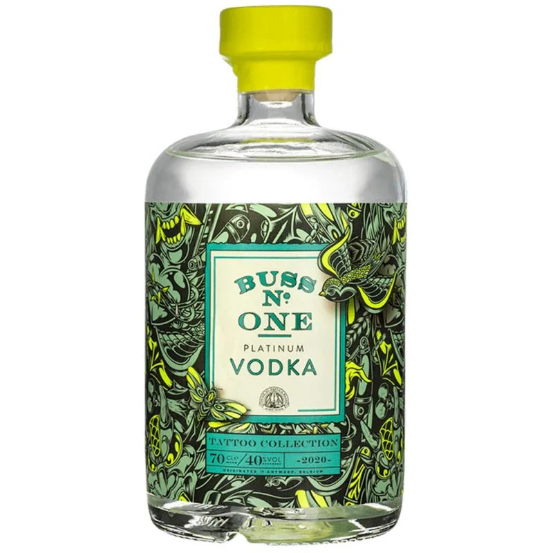 Buss Nº One Platinum Tattoo Collection Vodka | 700ML