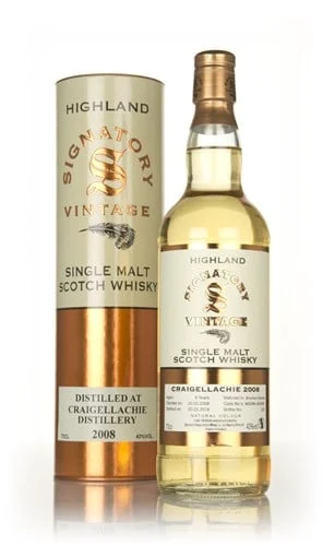 Craigellachie 9 Year Old 2008 (Cask 800096 & 800098) - Signatory Scotch Whisky | 700ML