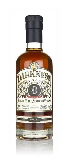 Darkness! Broadbay 8 Year Old Pedro Ximenez Cask Finish Scotch Whisky | 500ML - Whiskey