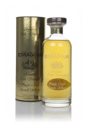 Edradour 10 Year Old 2008 Bourbon Cask Matured Natural Cask Strength - Ibisco Decanter Scotch Whisky | 700ML