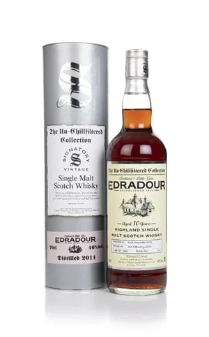 Edradour 10 Year Old 2011 (cask 482) - Un-Chillfiltered Collection (Signatory) Scotch Whisky | 700ML