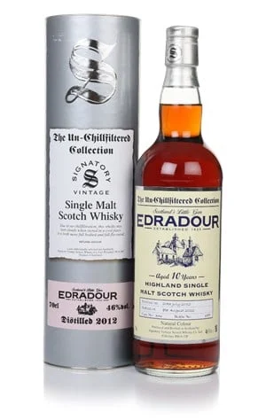 Edradour 10 Year Old 2012 (Cask 346) - Un-Chillfiltered Collection (Signatory) Scotch Whisky | 700ML
