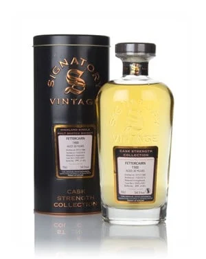 Fettercairn 30 Year Old 1988 (Casks 2035 & 2041) - Cask Strength Collection (Signatory) Scotch Whisky | 700ML