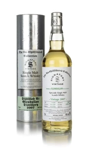 Glendullan 13 Year Old 2007 (casks 319299 & 319309) - Un-Chillfiltered Collection (Signatory) Scotch Whisky | 700ML