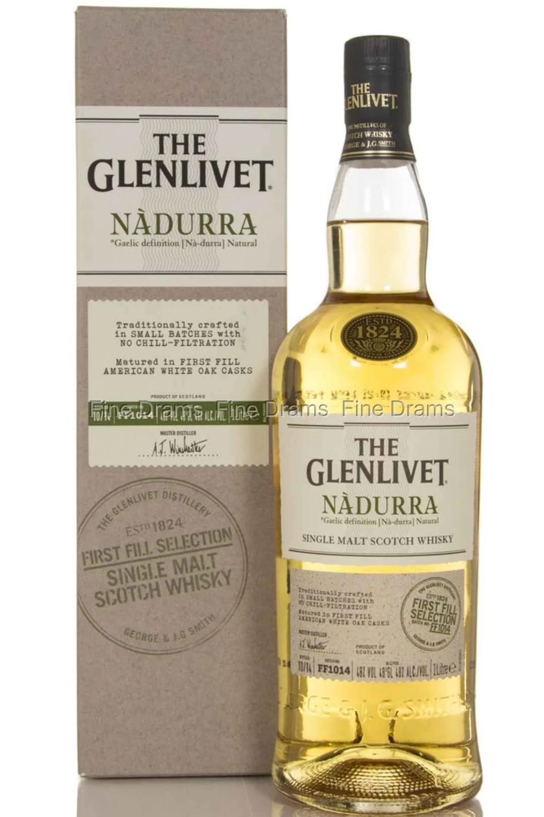 The Glenlivet Nàdurra First Fill Selection (Batch FF1014) Scotch Whisky | 1L - Whiskey