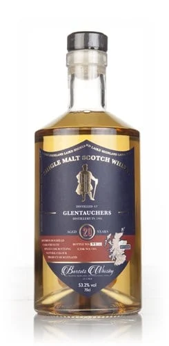 Glentauchers 20 años 1996 (Barrica 7301) - Whisky escocés Highland Laird (Bartels Whisky) | 700ML