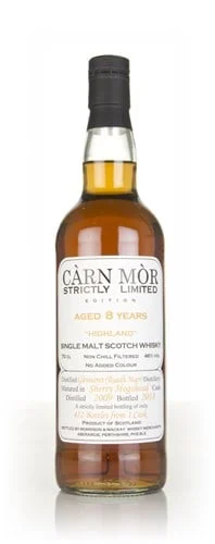 Glenturret 8 años 2009 - Whisky escocés estrictamente limitado (Carn Mor) | 700ML