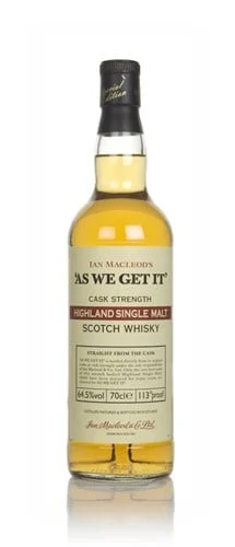Highland Single Malt - As We Get It (Ian Macleod) Scotch Whisky | 700ML