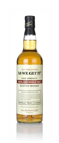 Highland Single Malt - As We Get It (Ian Macleod) (64.6%) Scotch Whisky | 700ML