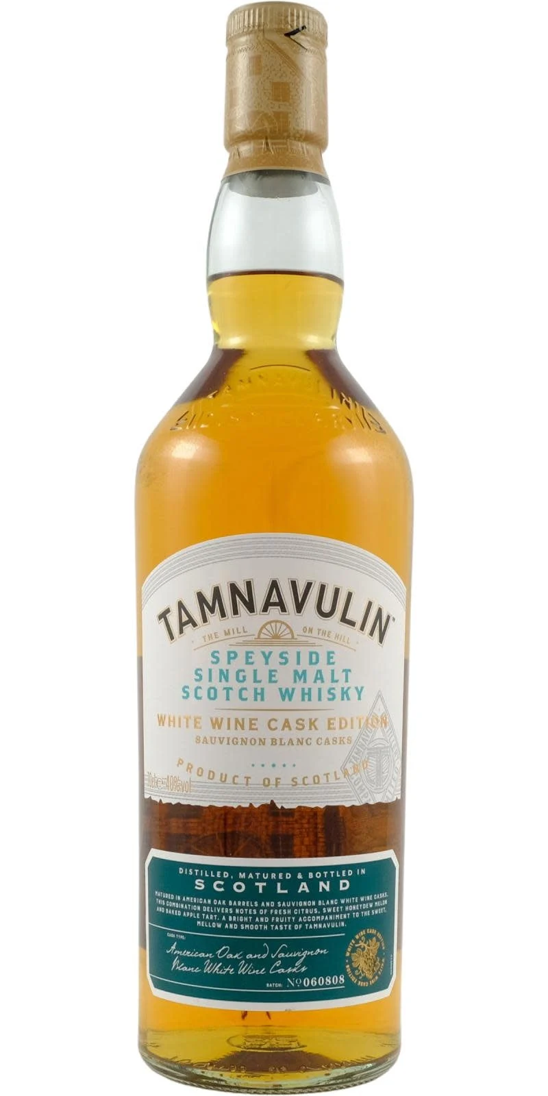 Tamnavulin White Wine Cask Edition, Sauvignon Blanc Finish Scotch Whisky | 700ML - Whiskey