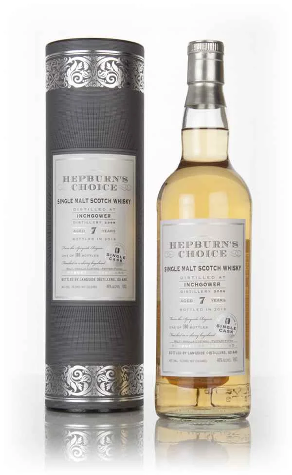 Inchgower 7 Year Old 2008 - Hepburn's Choice (Langside) Scotch Whisky | 700ML