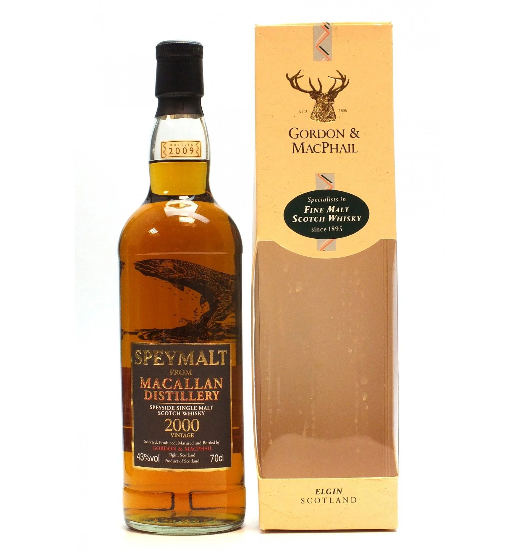 Speymalt From Macallan Distillery (D.2000, B.2009) G&M Scotch Whisky | 700ML - Whiskey