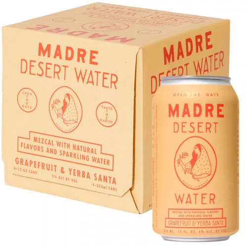 Madre Agua del Desierto Madre Mezcal Cóctel de Pomelo y Yerba Santa | 4*355ML