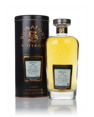 Mortlach 11 años 2008 (Barricas 800082 y 800083) - Colección Cask Strength (Firmante) Whisky escocés | 700ML