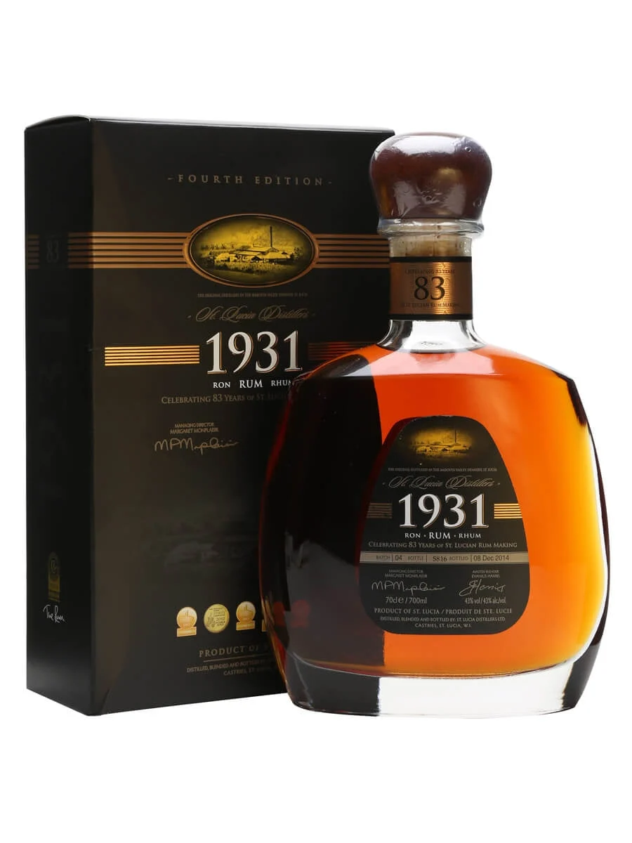St Lucia (1931) 83rd Anniversary Fourth Edition Rum | 700ML