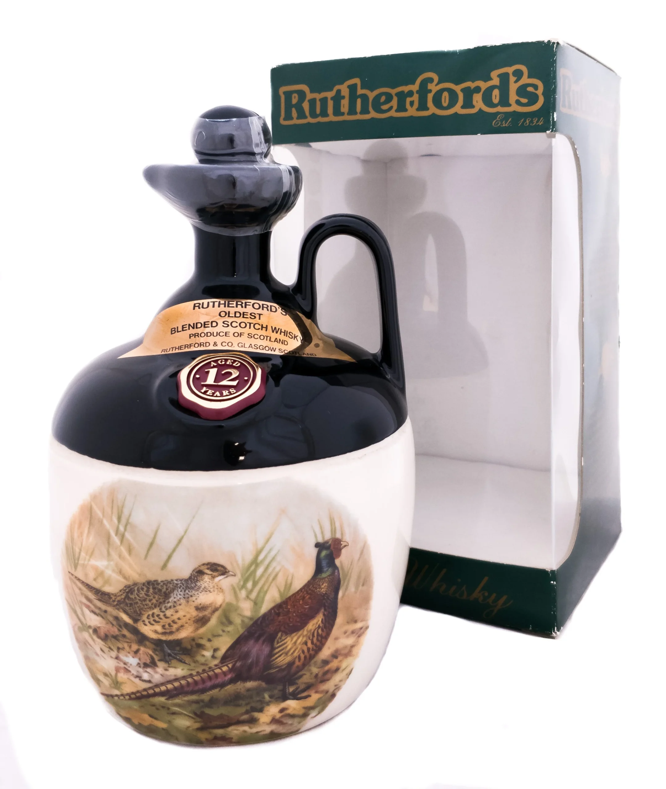 Rutherford's Oldest Woodcock Blended 12 Year Old Scotch Whisky | 700ML - Whiskey