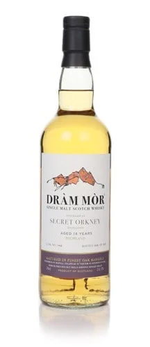 Secret Orkney 14 Year Old (Cask 148) Dram Mor Scotch Whisky | 700ML - Whiskey
