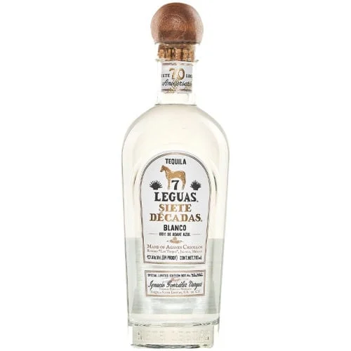 Siete Leguas Siete Decadas Blanco Tequila