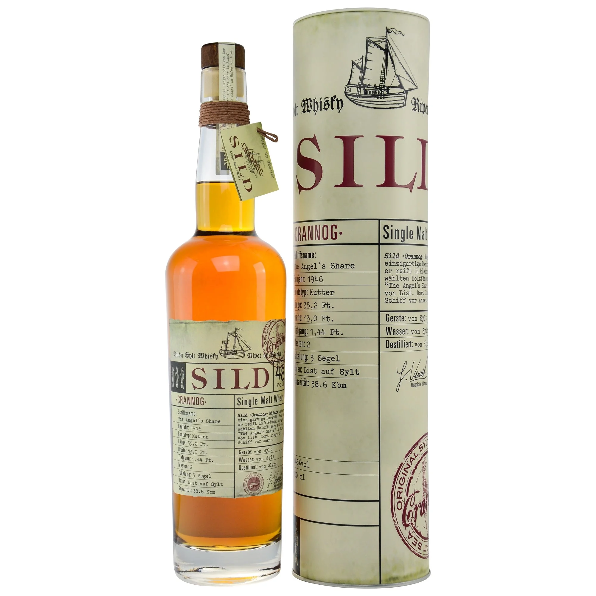 SILD Crannog Single Malt Whisky | 700ML - Whiskey