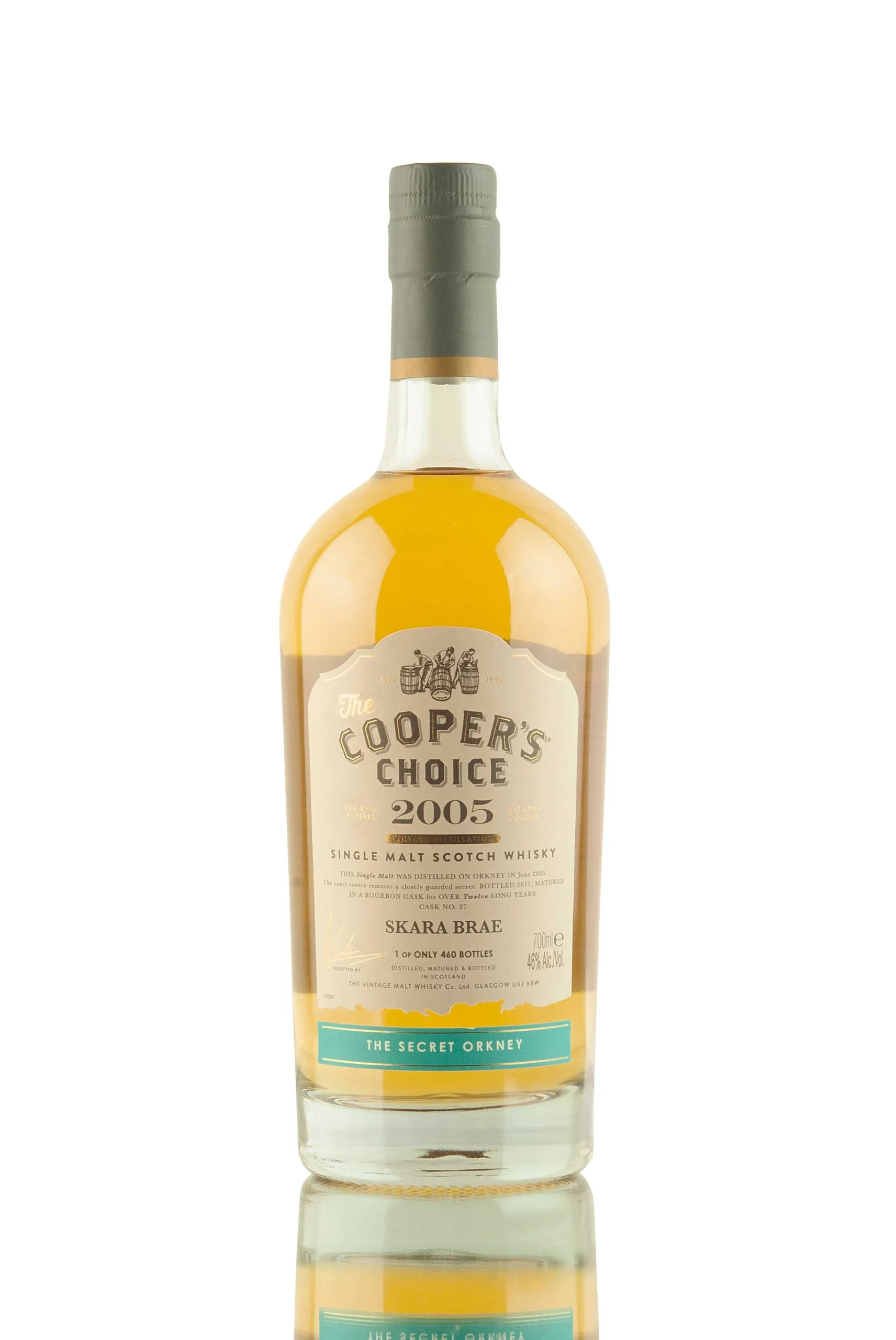 Skara Brae 12 Year Old (D.2005, B.2017), The Cooper’s Choice Scotch Whisky | 700ML - Whiskey
