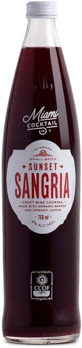 Miami SunSet Sangria Small Batch Cocktail
