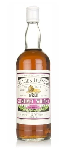 Smith's Glenlivet 1938 - Whisky escocés Gordon & MacPhail