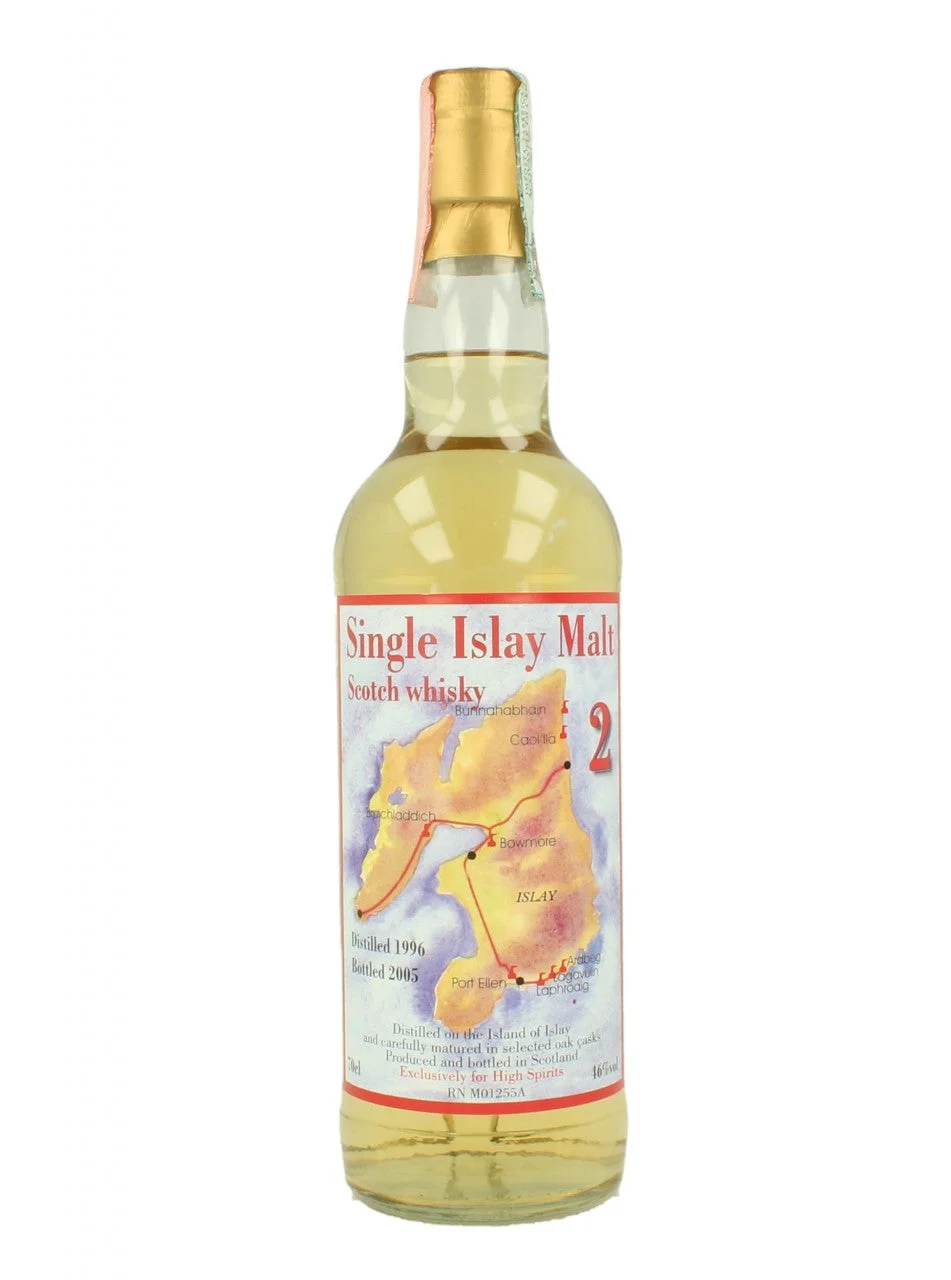 Single Islay Malt 2 High Spirits Scotch Whisky | 700ML - Whiskey