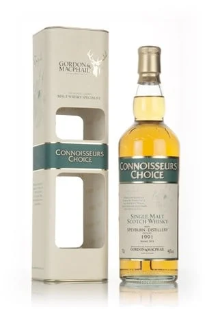 Speyburn 1991 (embotellado en 2015) - Whisky escocés Elección de los conocedores (Gordon & MacPhail) | 700ML