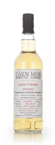 Speyburn 7 Year Old 2009 - Strictly Limited (Carn Mor) Scotch Whisky | 700ML