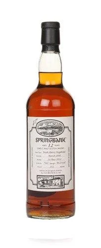Springbank 12 años 2000 Jornada de puertas abiertas 2012 Whisky escocés | 700ML