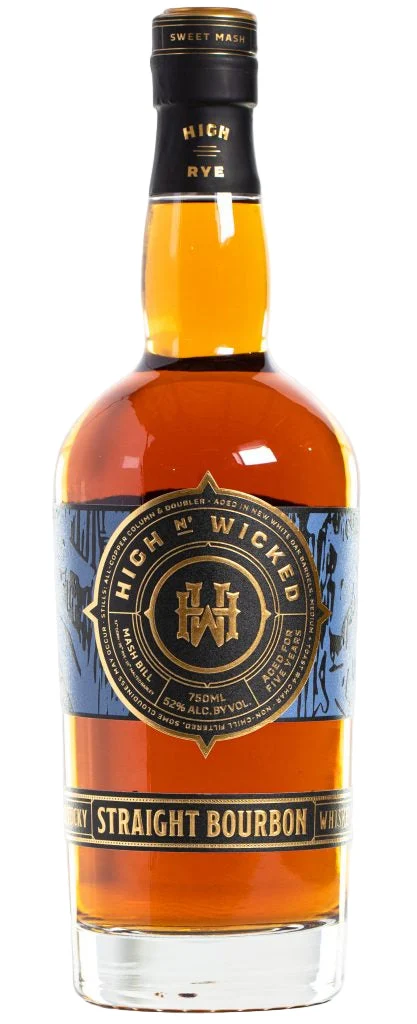 High N' Wicked Aged 5 Year Old Straight Bourbon Whiskey - Whisky