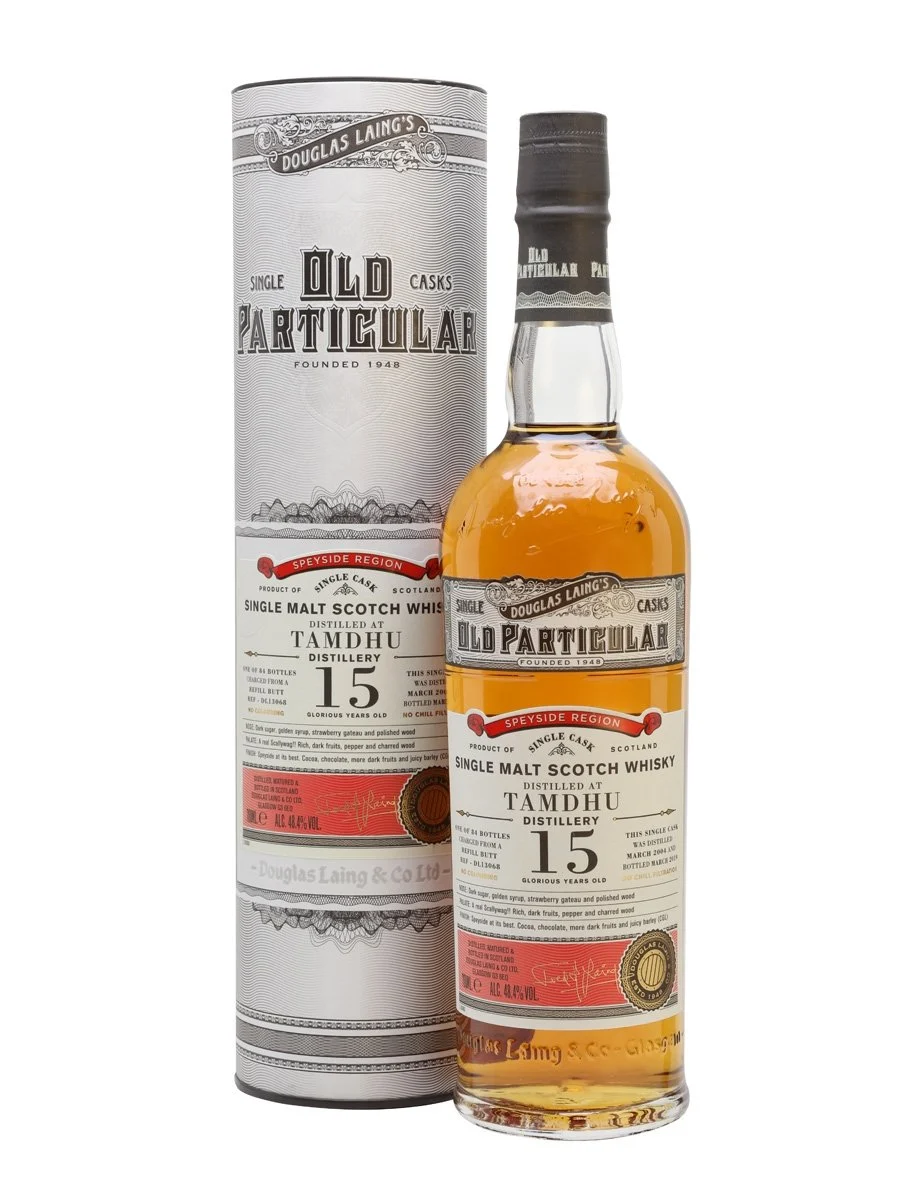 Tamdhu 15 Year Old (D.2004, B.2019) Douglas Laing’s Old Particular Scotch Whisky | 700ML - Whiskey