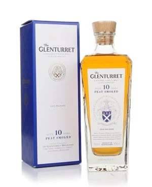 The Glenturret 10 Year Old Peat Smoked (2022 Release) Scotch Whisky | 700ML - Whiskey