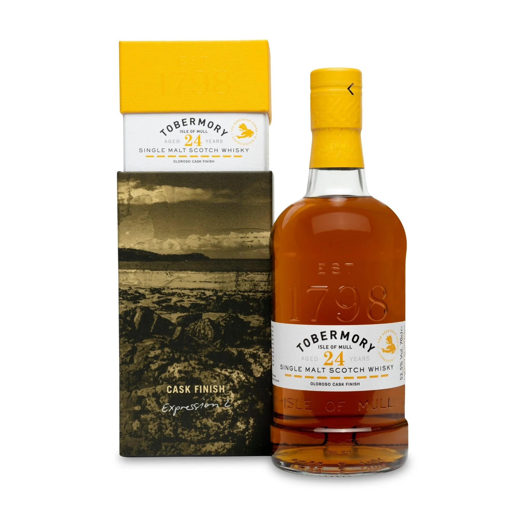 Tobermory 24 Year Old Oloroso Cask Finish Single Malt Scotch Whisky | 700ML - Whiskey