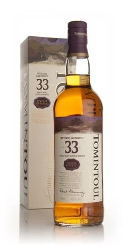 Tomintoul 33 Year Old Scotch Whisky | 700ML - Whiskey
