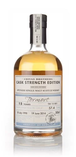 Tormore 15 Year Old 1998 - Cask Strength Edition (Chivas Brothers) Scotch Whisky | 500ML