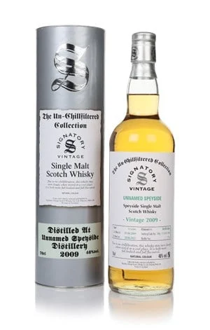 Unnamed Speyside 13 Year Old 2009 (Cask DRU17/A195#44) - Un-Chillfiltered Collection (Signatory) Scotch Whisky | 700ML
