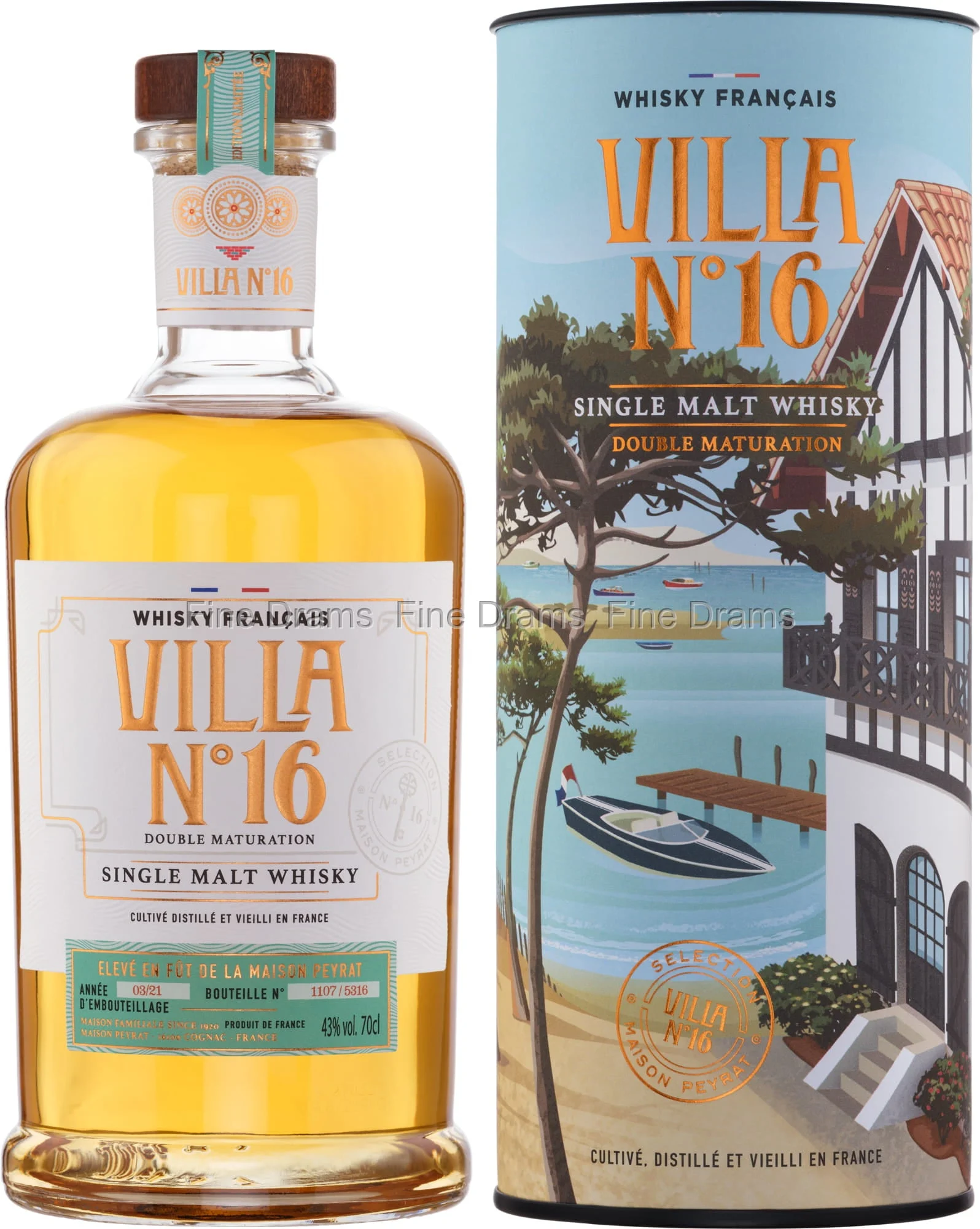 Villa Nº16 French Single Malt Whisky | 700ML - Whiskey
